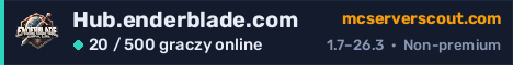 Banner serwera Hub.enderblade.com