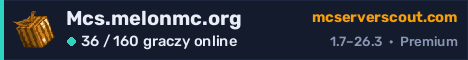 Banner serwera Mcs.melonmc.org