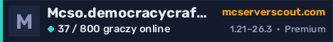 Banner serwera Mcso.democracycraft.net