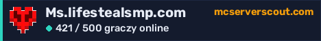 Banner serwera Ms.lifestealsmp.com