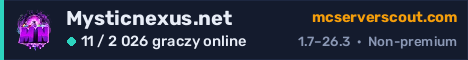 Banner serwera Mysticnexus.net