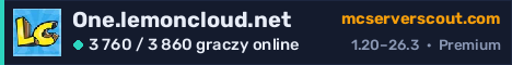 Banner serwera One.lemoncloud.net