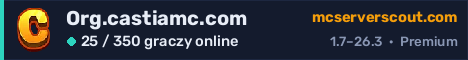 Banner serwera Org.castiamc.com