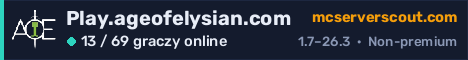 Banner serwera Play.ageofelysian.com
