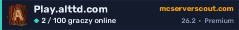 Banner serwera Play.alttd.com