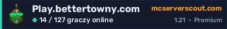 Banner serwera Play.bettertowny.com