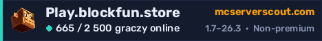 Banner serwera Play.blockfun.store