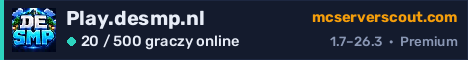 Banner serwera Play.desmp.nl