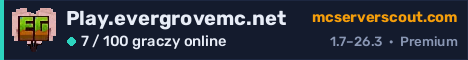 Banner serwera Play.evergrovemc.net