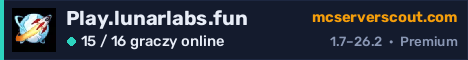 Banner serwera Play.lunarlabs.fun