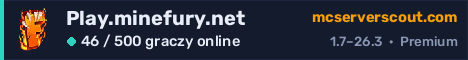 Banner serwera Play.minefury.net