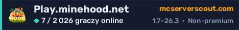 Banner serwera Play.minehood.net