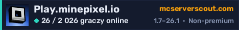 Banner serwera Play.minepixel.io