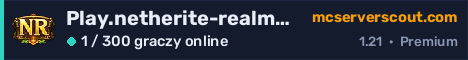 Banner serwera Play.netherite-realms.com:25616