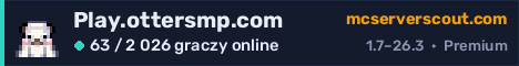 Banner serwera Play.ottersmp.com