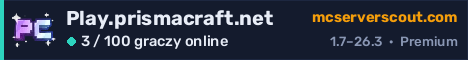 Banner serwera Play.prismacraft.net