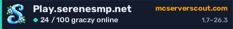 Banner serwera Play.serenesmp.net