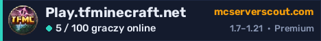 Banner serwera Play.tfminecraft.net