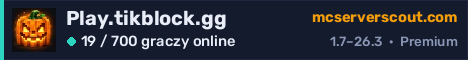 Banner serwera Play.tikblock.gg