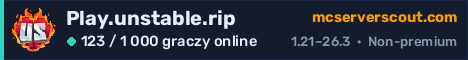 Banner serwera Play.unstable.rip