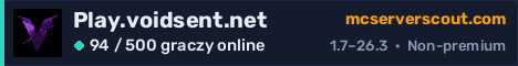 Banner serwera Play.voidsent.net