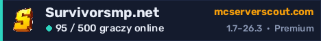 Banner serwera Survivorsmp.net