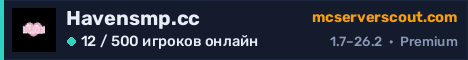 Баннер сервера Havensmp.cc