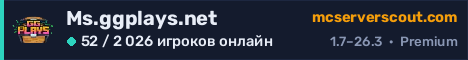 Баннер сервера Ms.ggplays.net