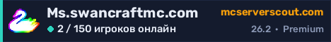 Баннер сервера Ms.swancraftmc.com