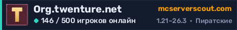 Баннер сервера Org.twenture.net