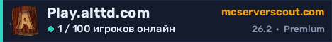 Баннер сервера Play.alttd.com