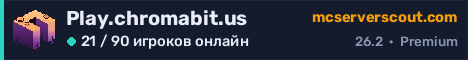 Баннер сервера Play.chromabit.us