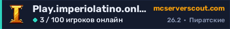 Баннер сервера Play.imperiolatino.online