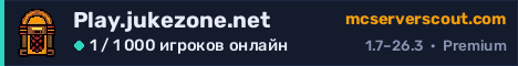 Баннер сервера Play.jukezone.net