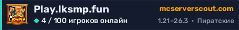 Баннер сервера Play.lksmp.fun