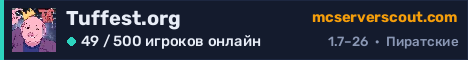 Баннер сервера Tuffest.org