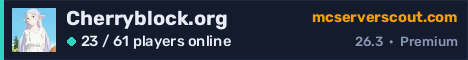 Cherryblock.org server banner