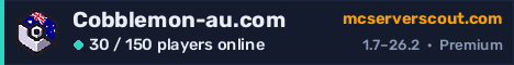 Cobblemon-au.com server banner