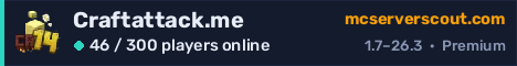 Craftattack.me server banner
