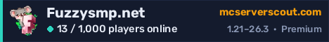 Fuzzysmp.net server banner