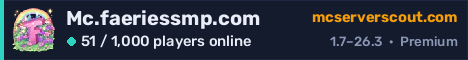 Mc.faeriessmp.com server banner