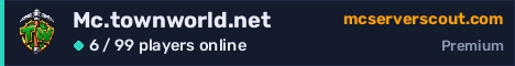 Mc.townworld.net server banner