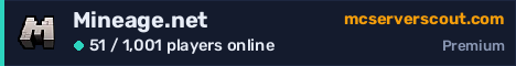 Mineage.net server banner