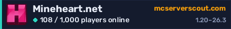Mineheart.net server banner