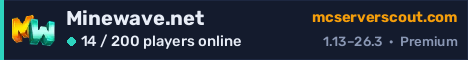 Minewave.net server banner