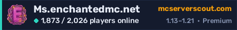 Ms.enchantedmc.net server banner