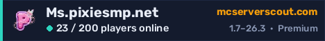 Ms.pixiesmp.net server banner