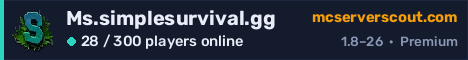 Ms.simplesurvival.gg server banner