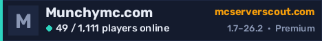 Munchymc.com server banner