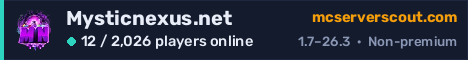 Mysticnexus.net server banner